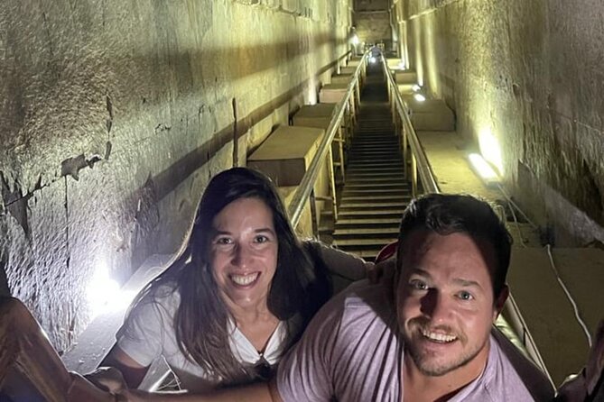 VIP Tour inside Giza Pyramids - A private guide, car, and permits