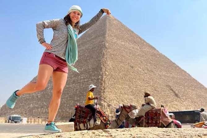 VIPTour Giza pyramids ,Saqqara step pyramids & Memphis Old City - Giza Pyramids: famous, impressive, and usually busy