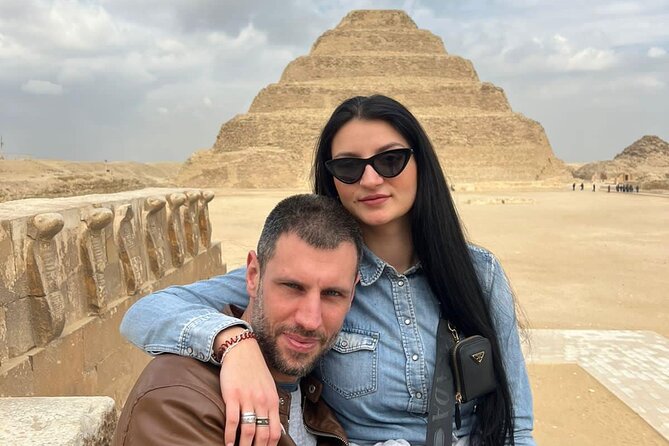 VIPTour Giza pyramids ,Saqqara step pyramids & Memphis Old City - Saqqara and the first great pyramid
