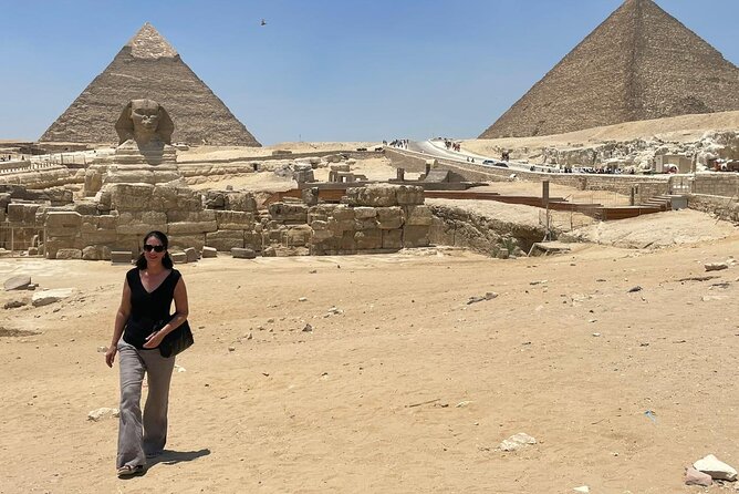 Your VIP Giza Tour: Pyramids, Camels & Authentic Egyptian food - Khafre’s Pyramid and the Valley Temple