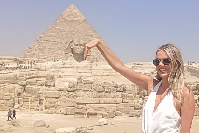 Your VIP Giza Tour: Pyramids, Camels & Authentic Egyptian food - The Sphinx and the Valley Temple